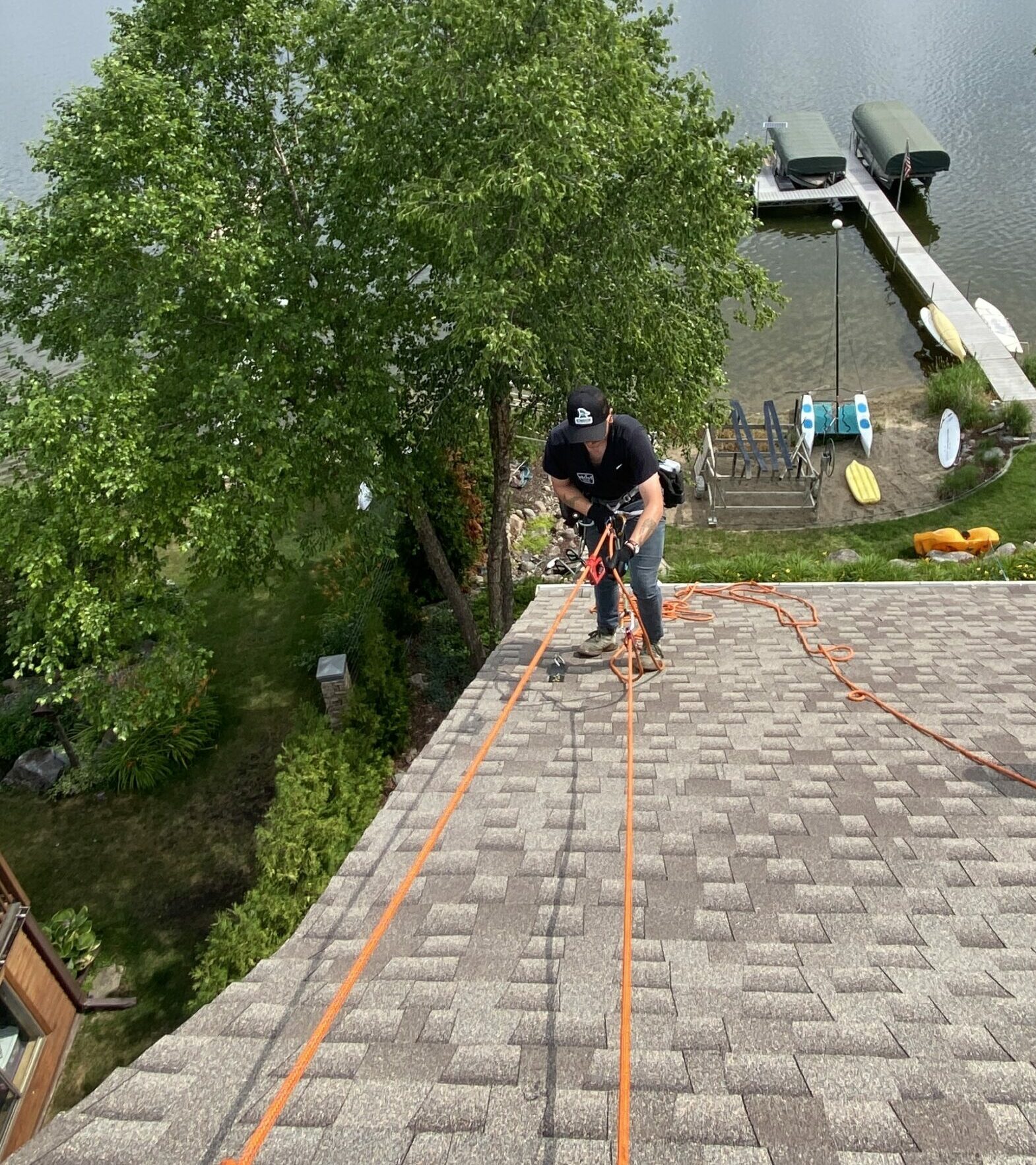 Elevated Tasks rope or rooftop access training image