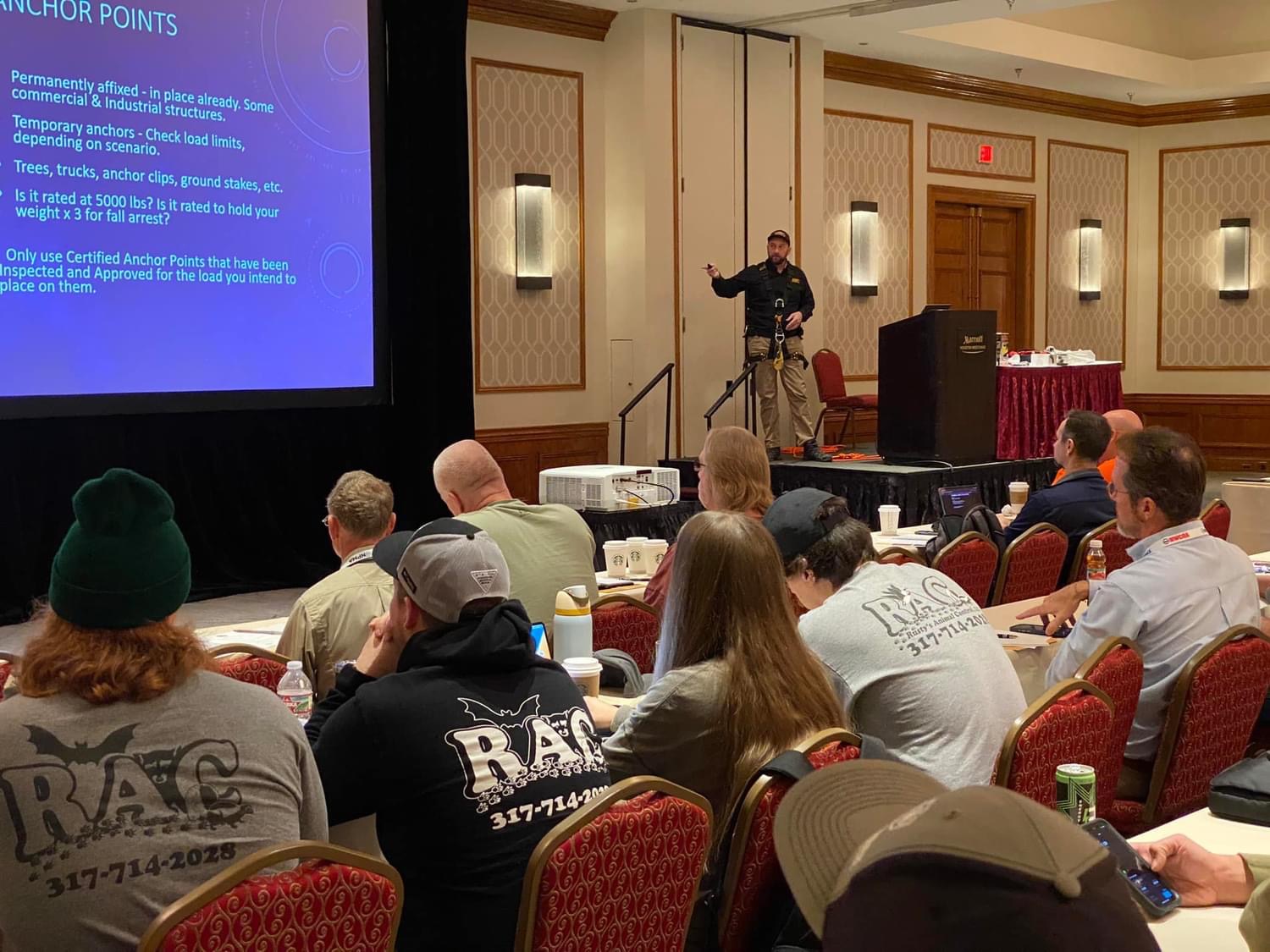 working at heights safety training ladders personal fall protection rope access and anchor points OSHA compliant course